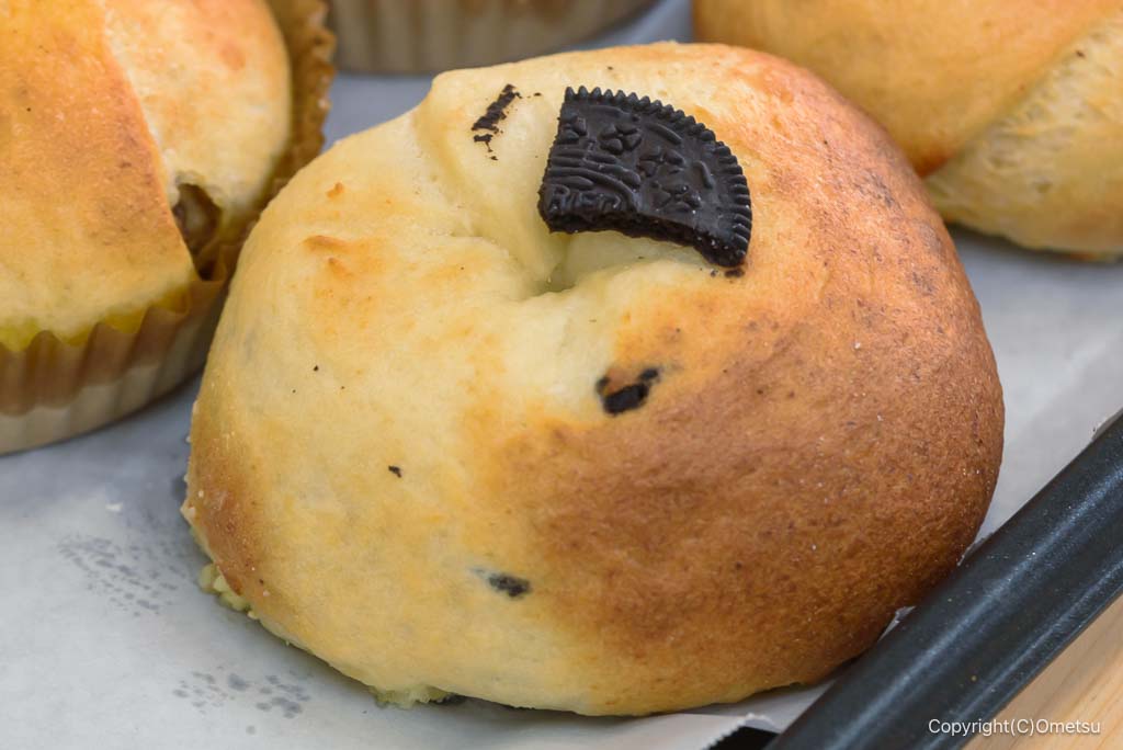 青梅市・Toful Bagel cafeのオレオチーズケーキベーグル