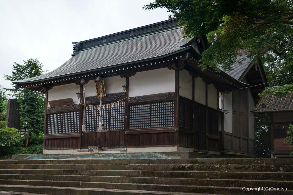 入間・出雲祝神社の拝殿