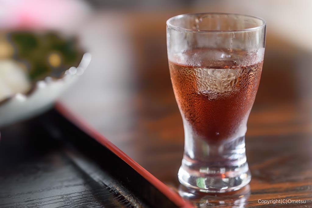 御岳山・山香荘の、食前酒