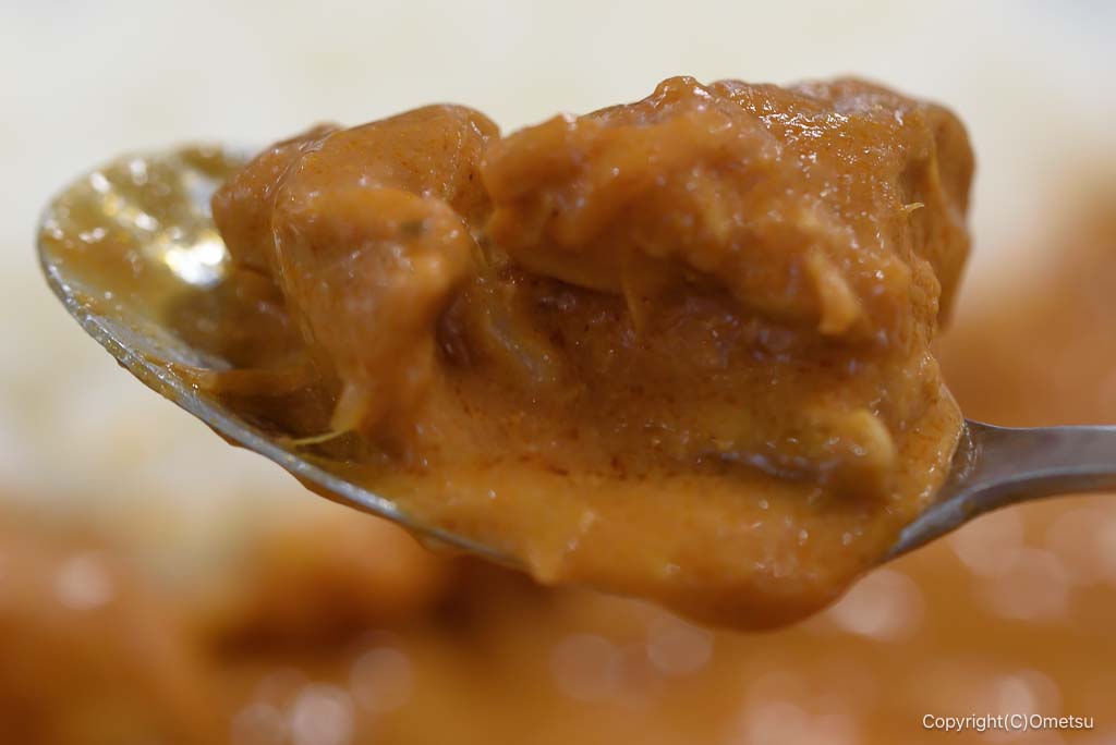 青梅市役所・カフェだんだんの、かすみみの里のチキンカレー