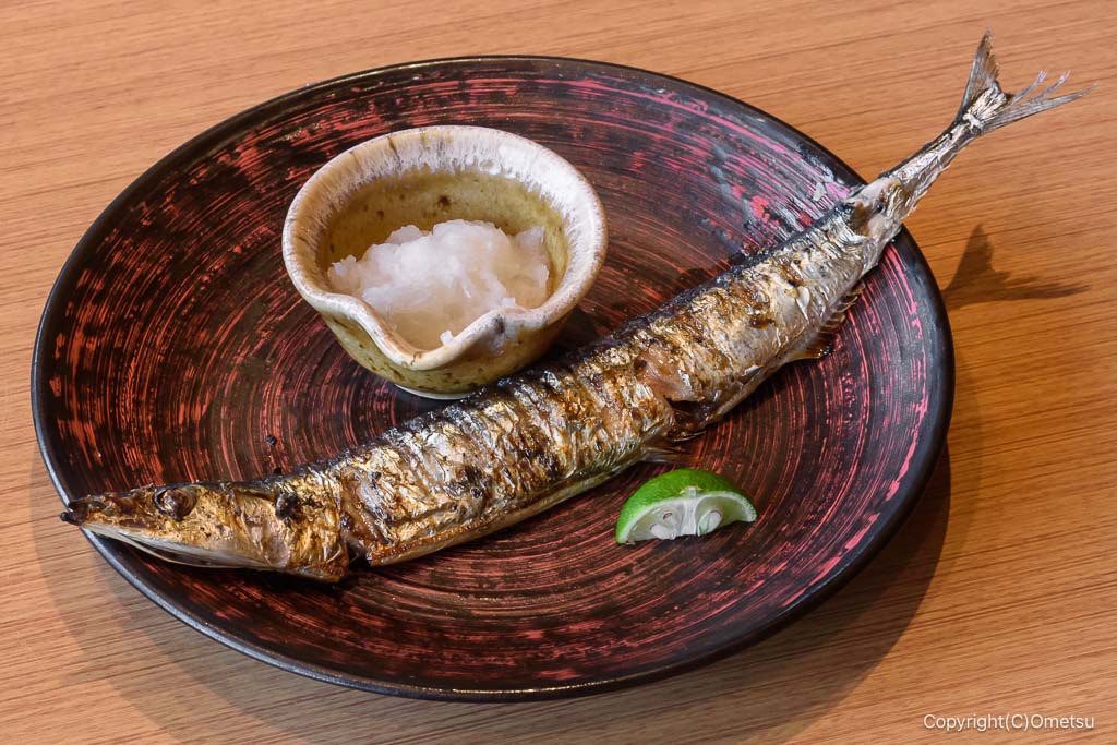 大戸屋・熊川店の、生さんま