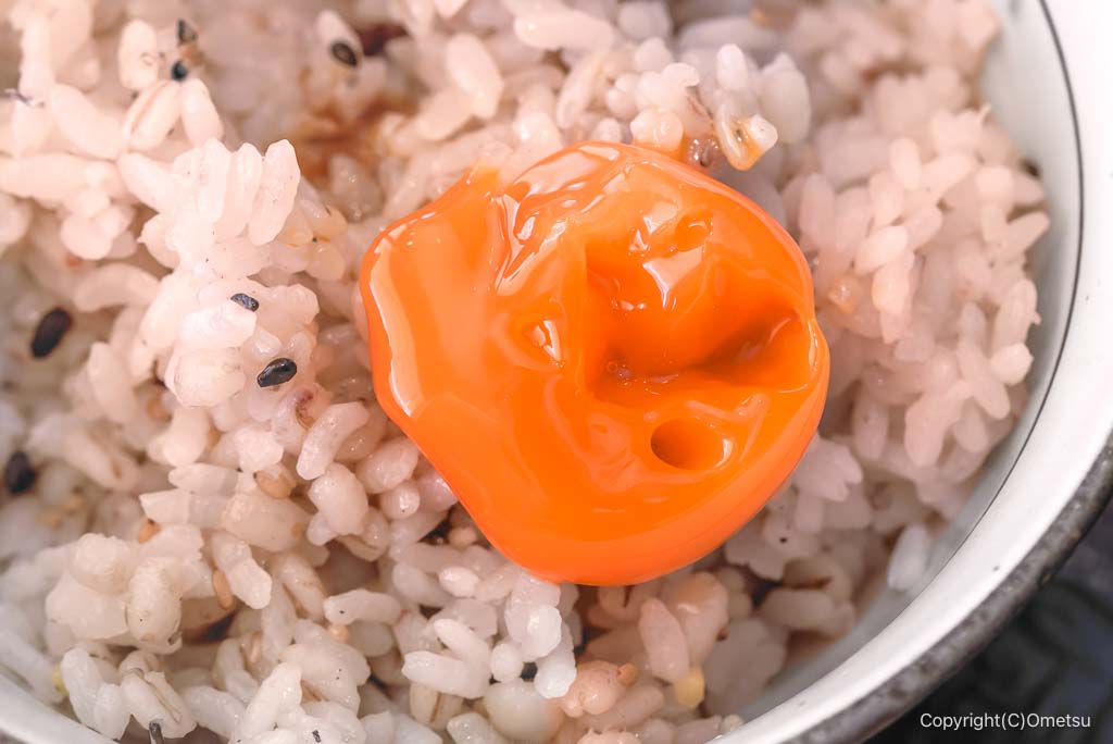 大戸屋・熊川店の、五穀米と、きみだま