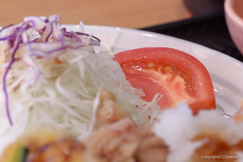 大戸屋・熊川店の、大戸屋ランチの野菜