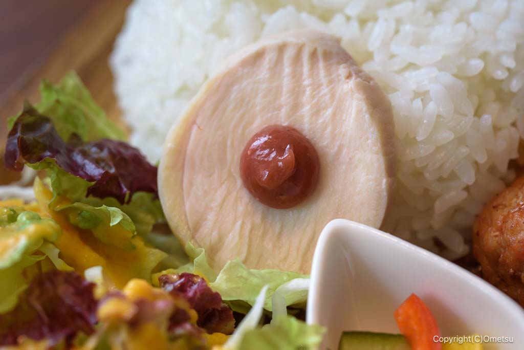 青梅市・新町の、糀cafe itoyaの、鶏ハム