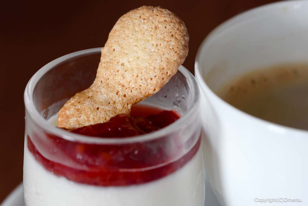 羽村のイタリアン、LeBettola1965の、パンナコッタ