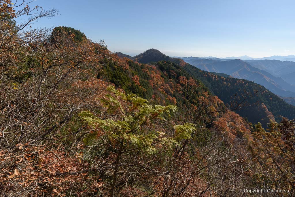馬頭刈尾根からの展望