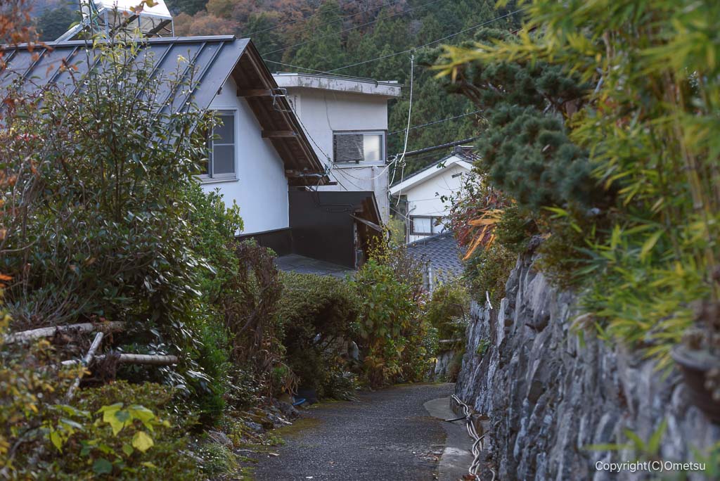 あきる野・軍道の集落