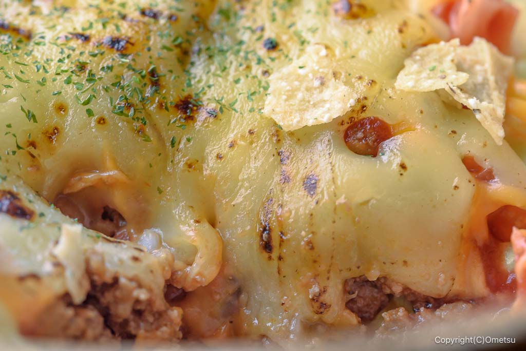 福生・ブルーオーシャンズ プレートの、タコライスのチーズ