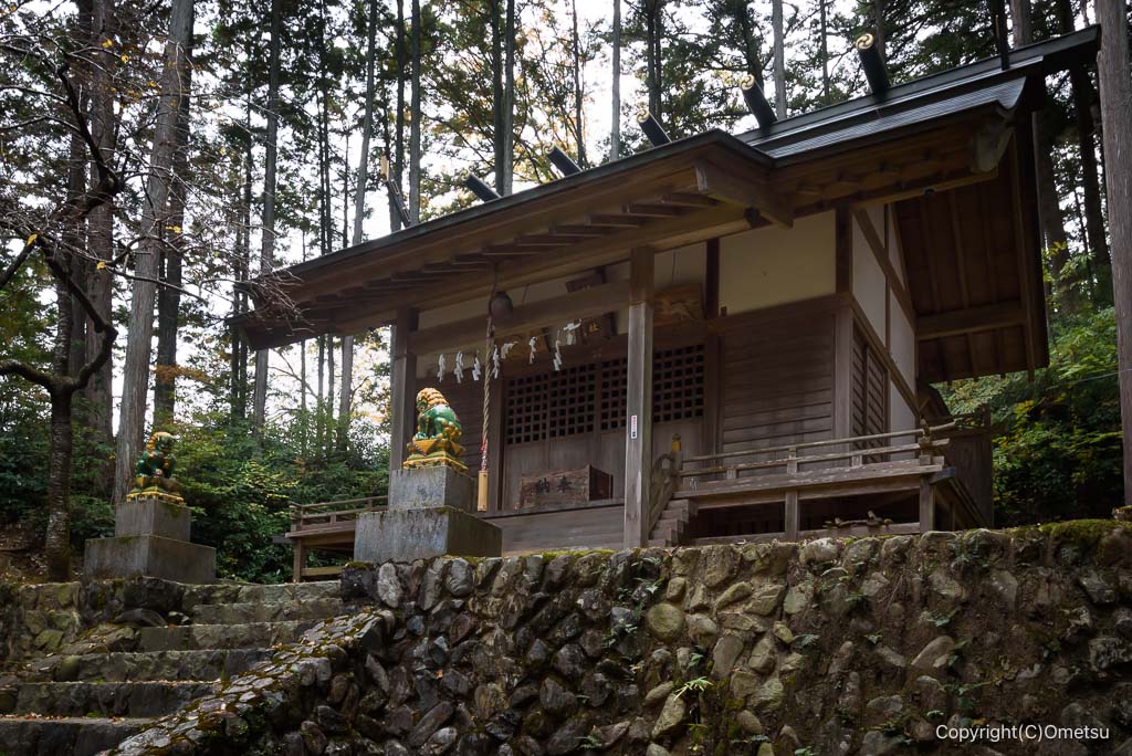 奥多摩・将門神社の拝殿
