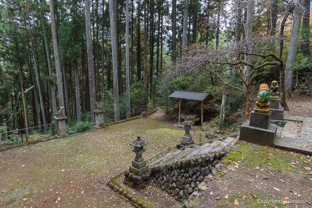 奥多摩・将門神社の、園内