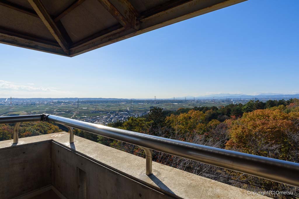 入間・桜山展望台からの展望