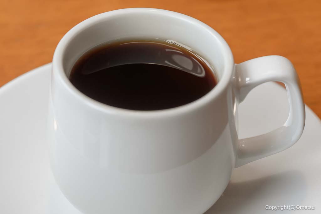 羽村「コミュニティレストランらるご」のコーヒー