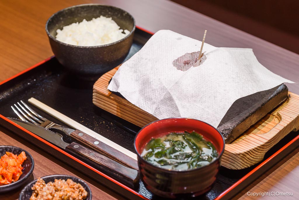 感動の肉と米 武蔵村山店の、ハラミステーキセット