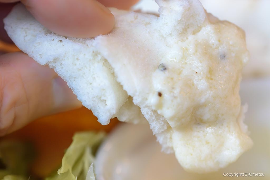 青梅市「まゆみの森カフェ」の、せいろ蒸しと、蒸しパンとチーズフォンデュ