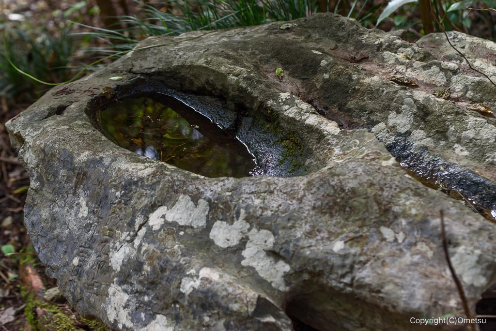 青梅・大幡神社のデイダラボッチの石