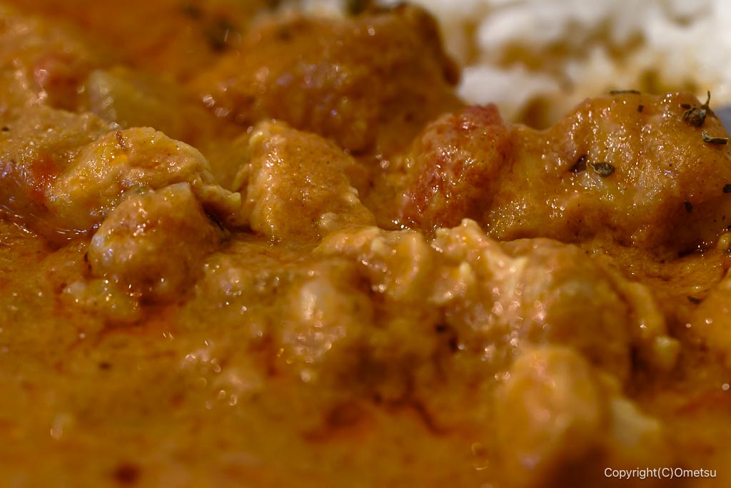 青梅市・日向和田、ホウライヤの、豚とカルダモンのカレー