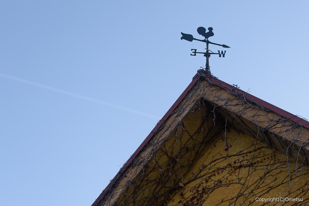 福生「家庭料理 またたび」の、風見鶏