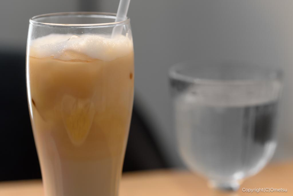 青梅のカフェ、Side Timeの、カフェラテ