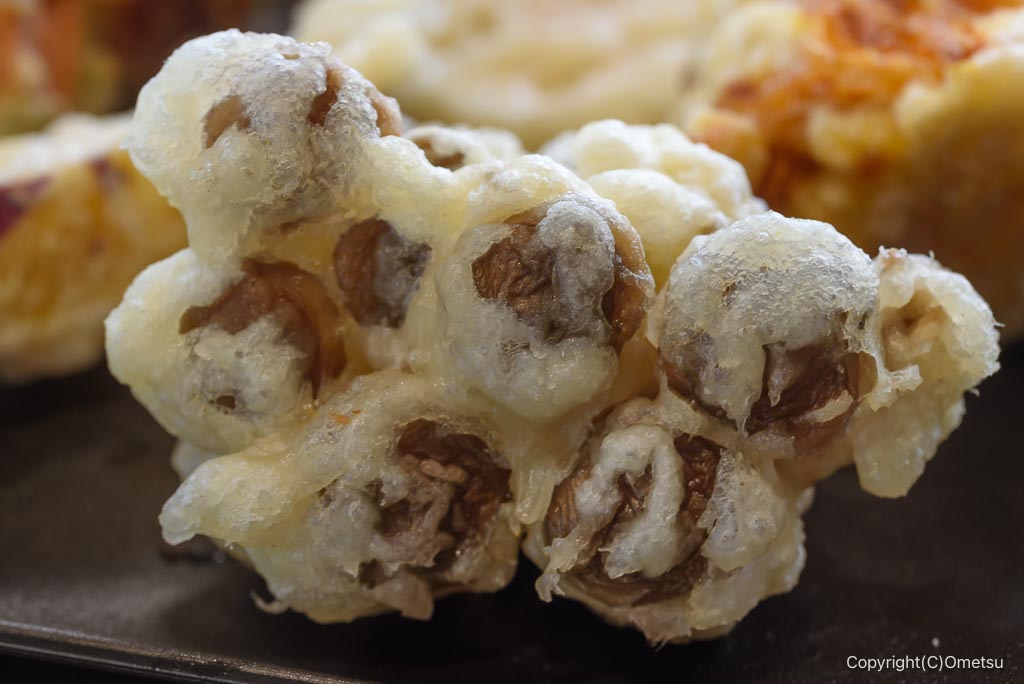 武蔵野うどん・ながくら入間店の、シメジの天ぷら