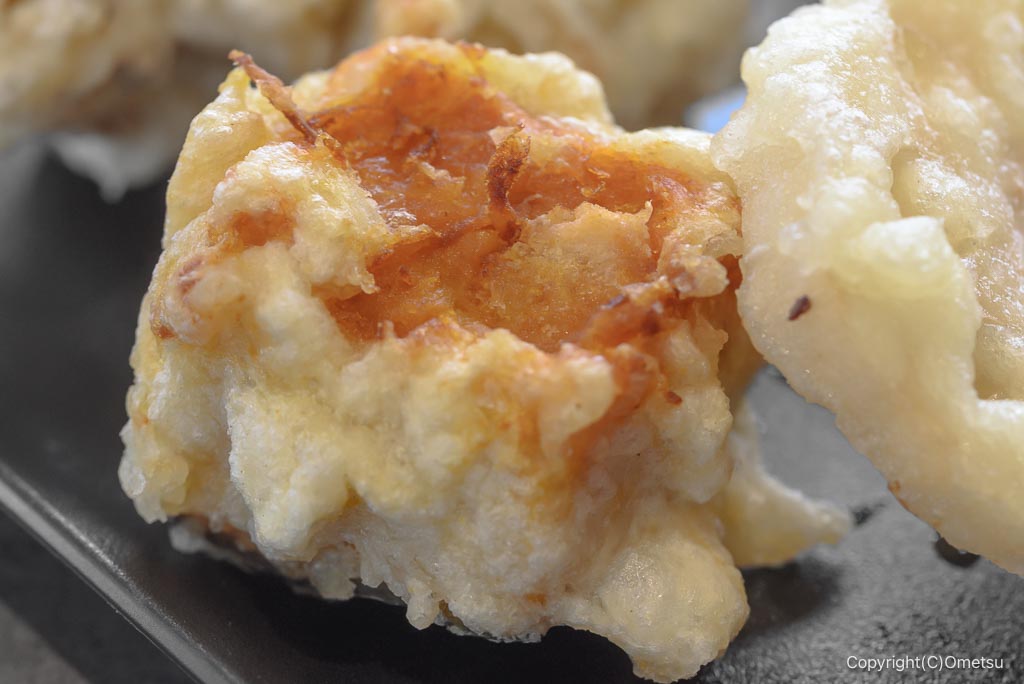 武蔵野うどん・ながくら入間店の、カボチャの天ぷら