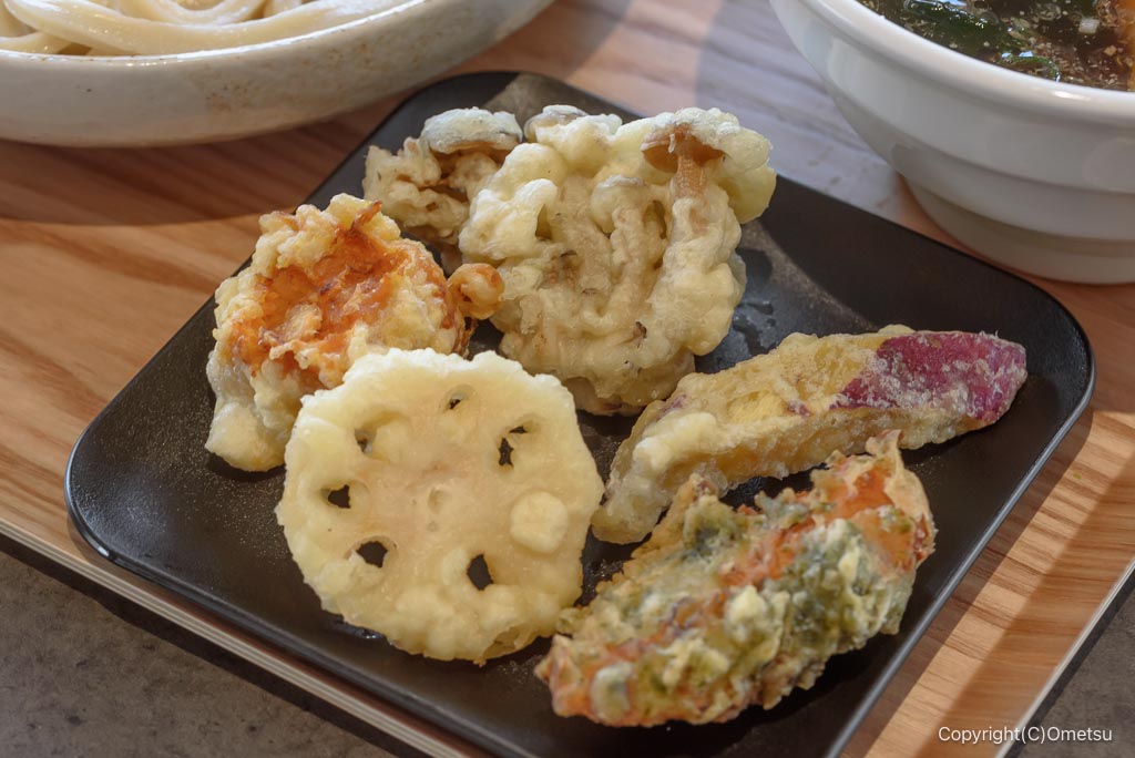 武蔵野うどん・ながくら入間店の、天ぷら