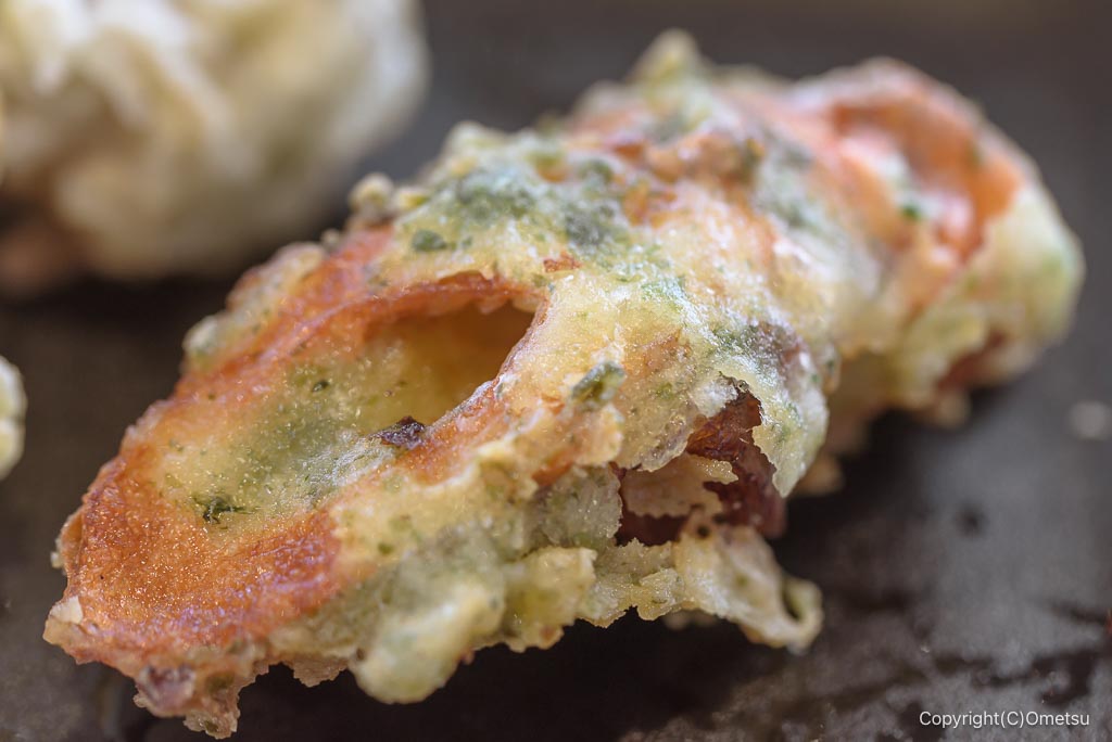 武蔵野うどん・ながくら入間店の、ちくわの磯揚げ