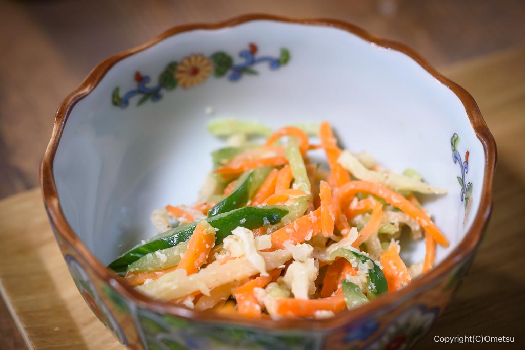 昭島市「むすぶキッチン」の、小鉢