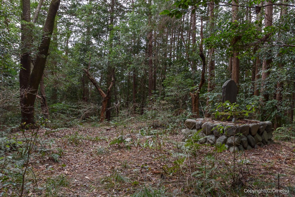 青梅・永山丘陵、愛宕神社跡
