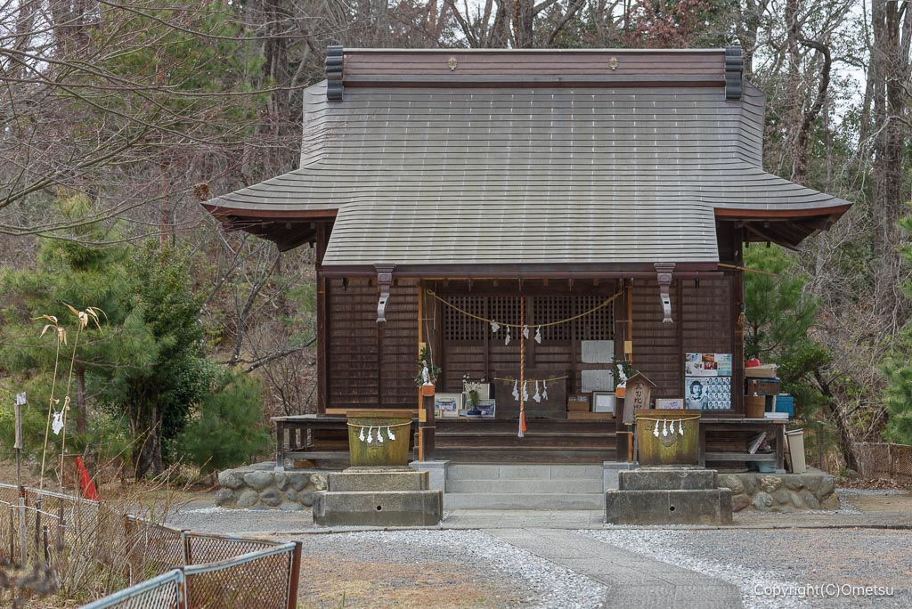 青梅・永山丘陵、金刀比羅神社