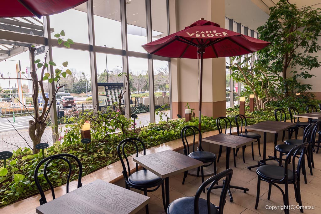 カフェ・ベローチェ イオンモール日の出店の店内