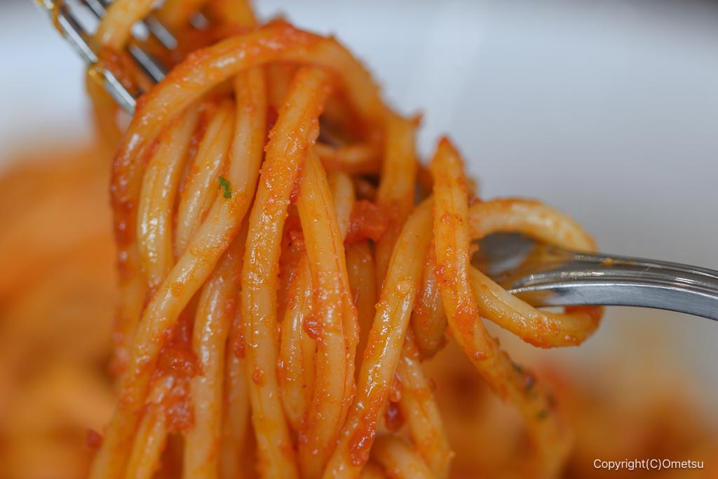 カフェ・ベローチェ イオンモール日の出店の、王道ナポリタンの太麺