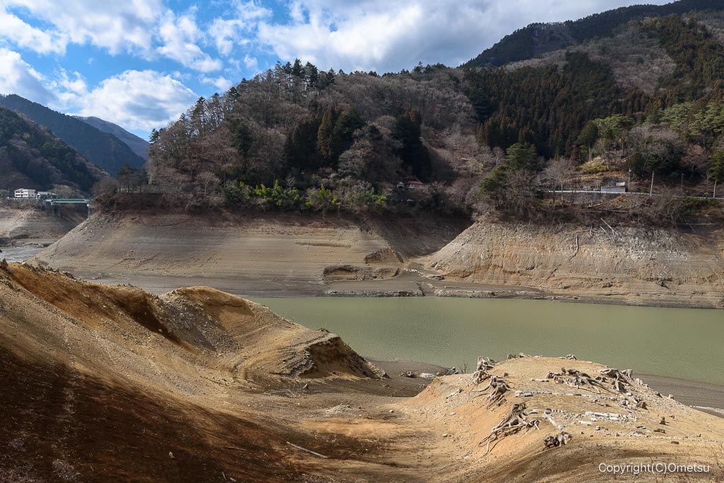 奥多摩湖・川野城山・熊野神社跡