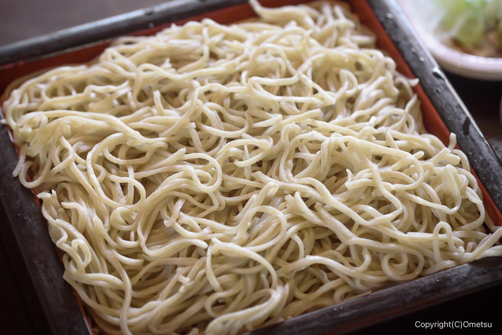 青梅の蕎麦店・八木の、二八そば