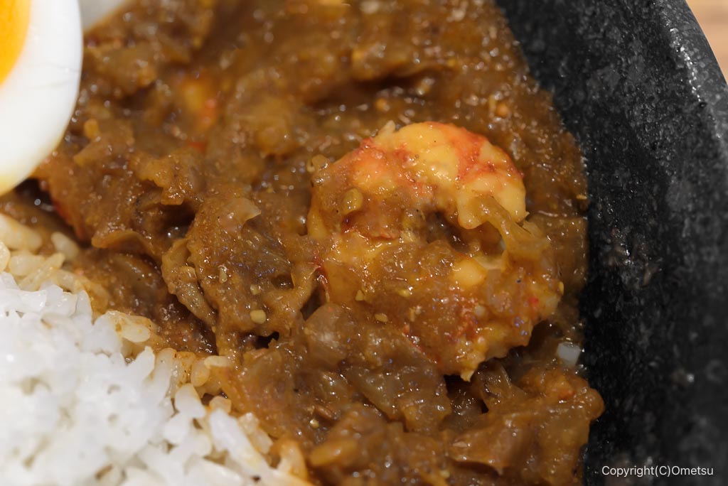 東京都・瑞穂町の、TMP KITCHEN HIDEAWAYのシーフードカレー