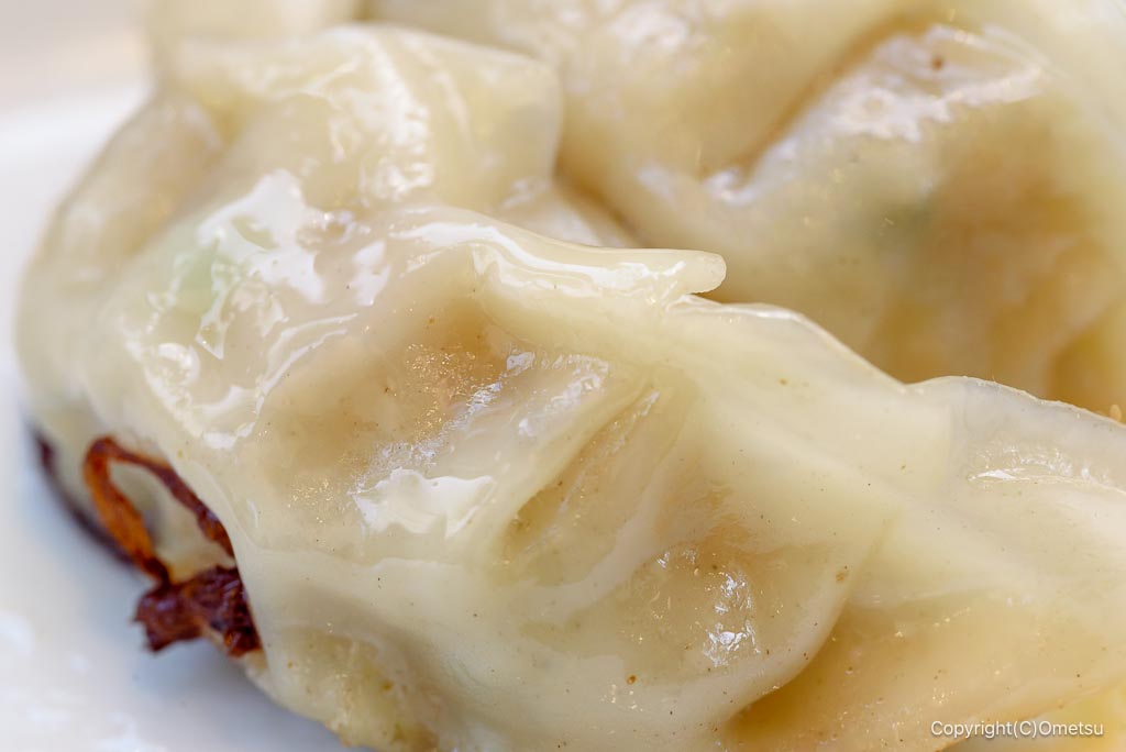 れんげ食堂Toshu 青梅店の、餃子の皮