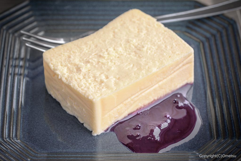 福生カフェテラス・Kの、レアチーズケーキ