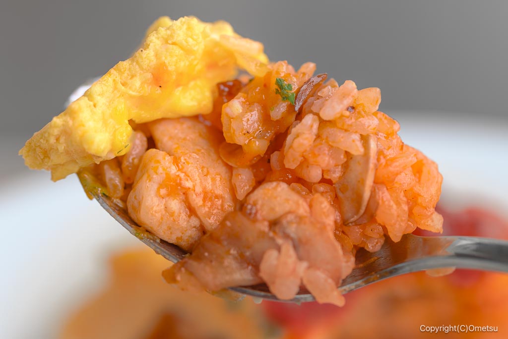 福生カフェテラス・Kの、オムライスの具