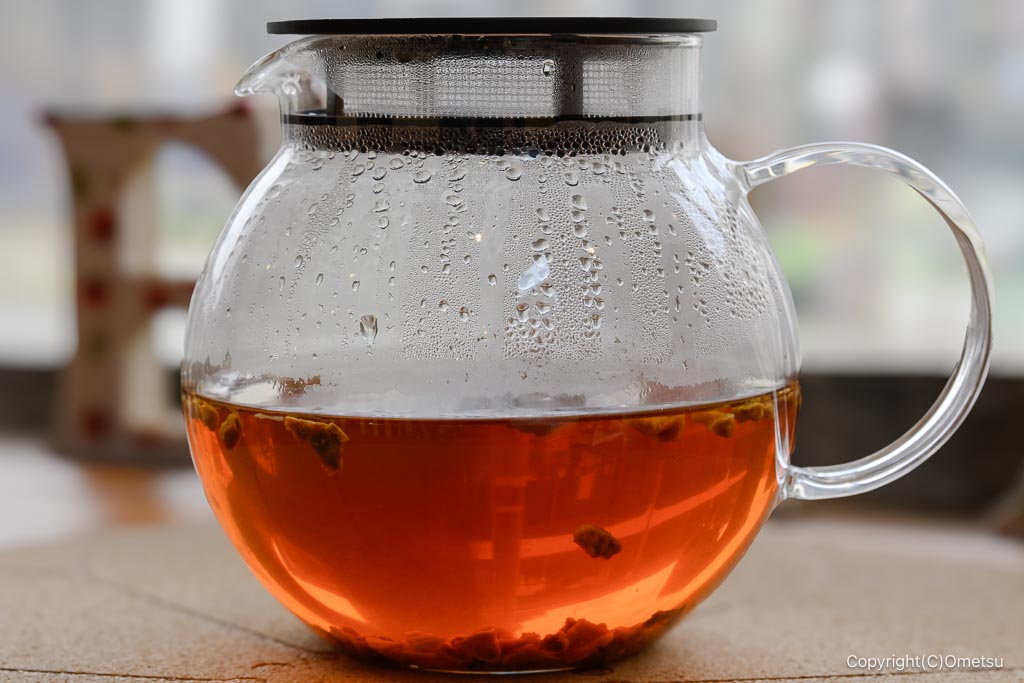 福生・Cafeガーベラの、レモンピールの紅茶