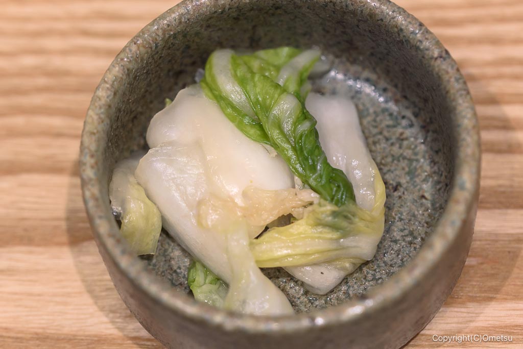海鮮食堂 とと市場あきる野店の、お新香