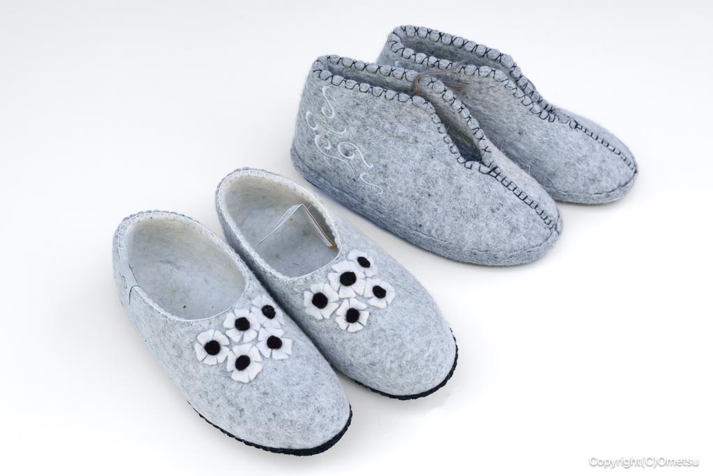 青梅・御岳のMitake Woolshedのルームシューズ