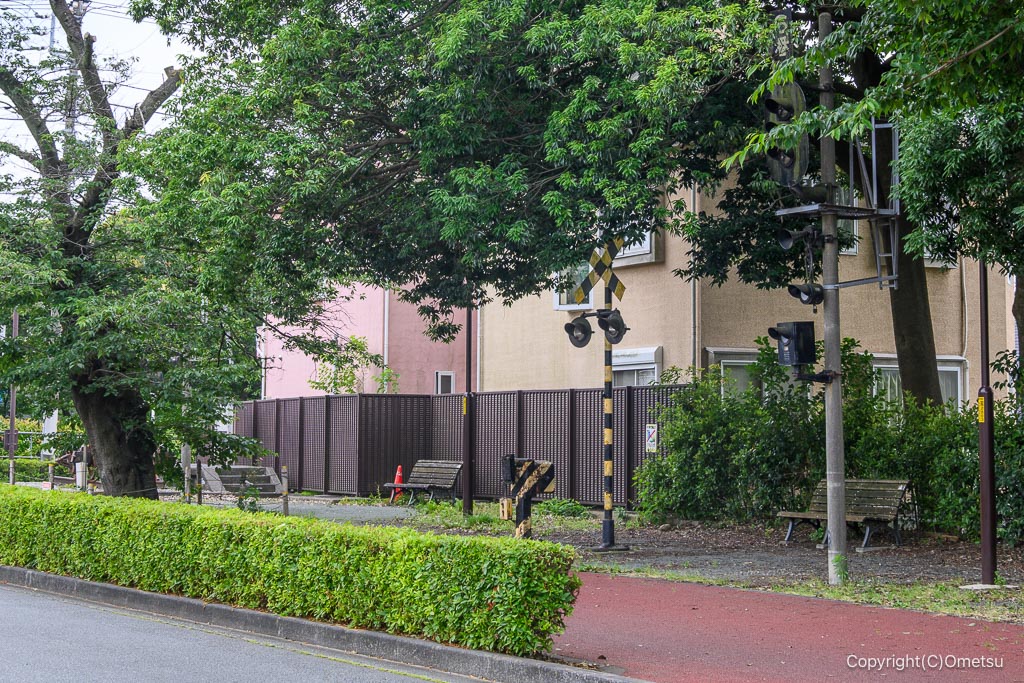 五日市鉄道・大神駅跡付近のポケットパーク