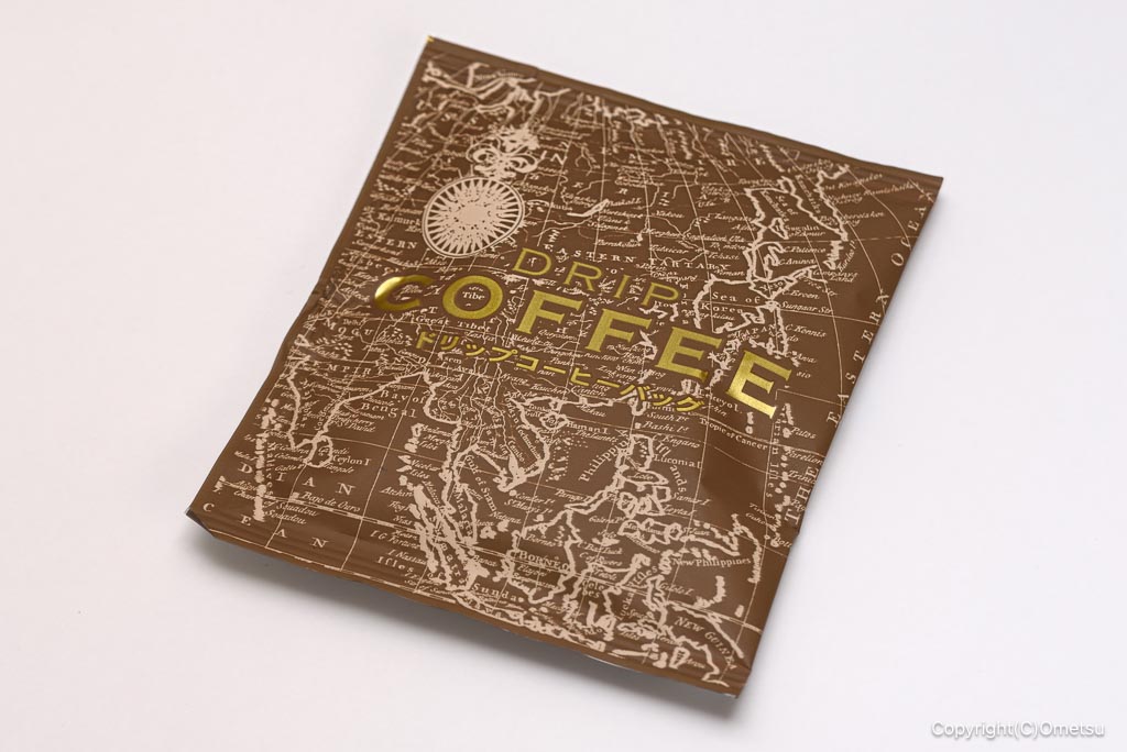 東青梅のベーカリー・COPAINの地球屋コーヒー、ドリップパック