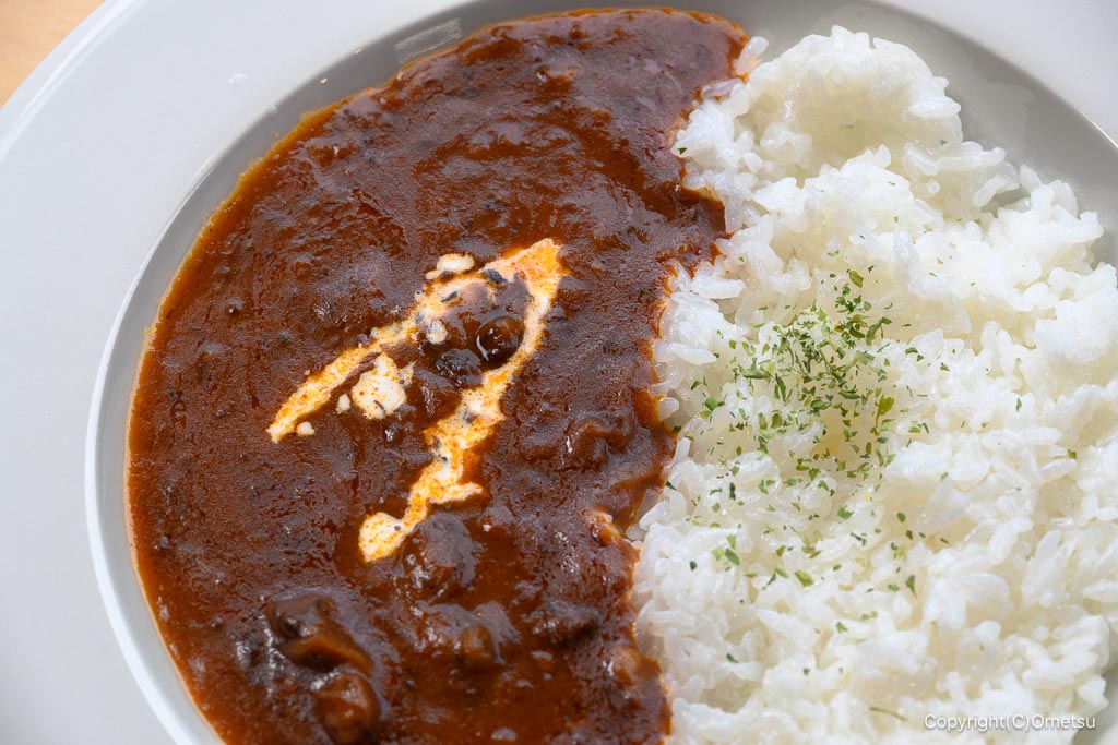 奥多摩パスタ ペスカの、ハヤシライスのクリーム