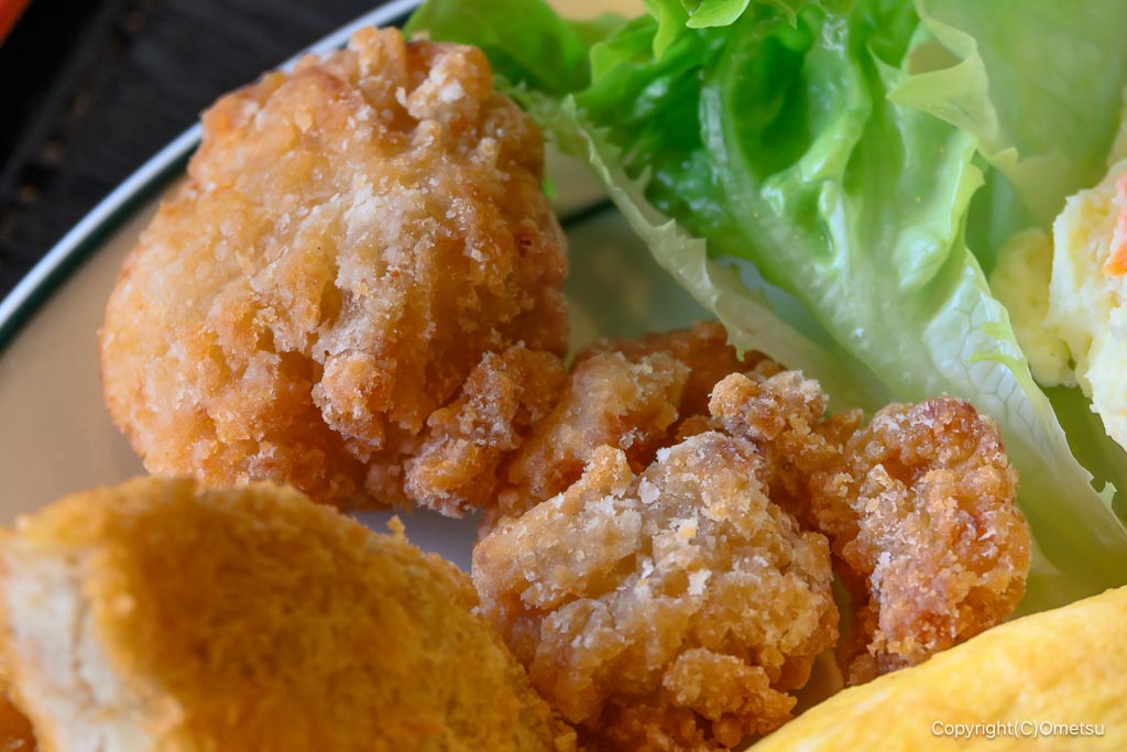 昭島市「れすとらん みずきや」の唐揚げ