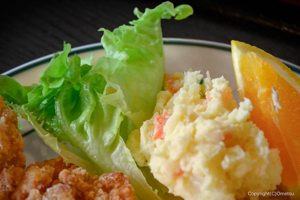 昭島市「れすとらん みずきや」のポテトサラダ