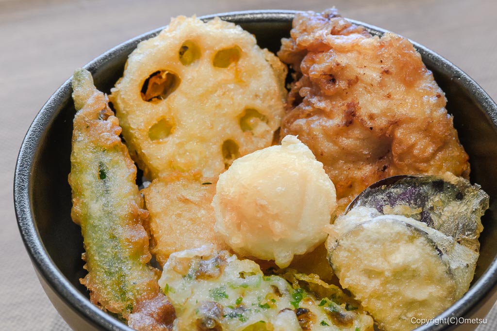 武蔵野うどん小麦晴れ・イオンモール日の出店の、セルフ天丼