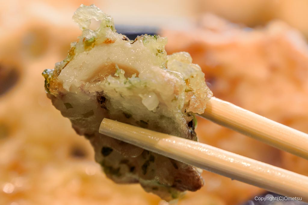 武蔵野うどん小麦晴れ・イオンモール日の出店の、磯辺揚げ