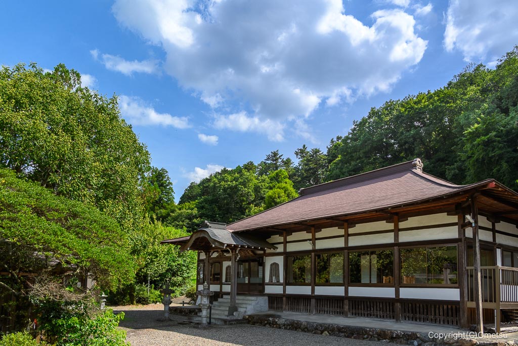 飯能・長泉寺本堂
