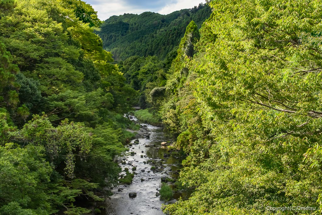 飯能・入間川の渓谷