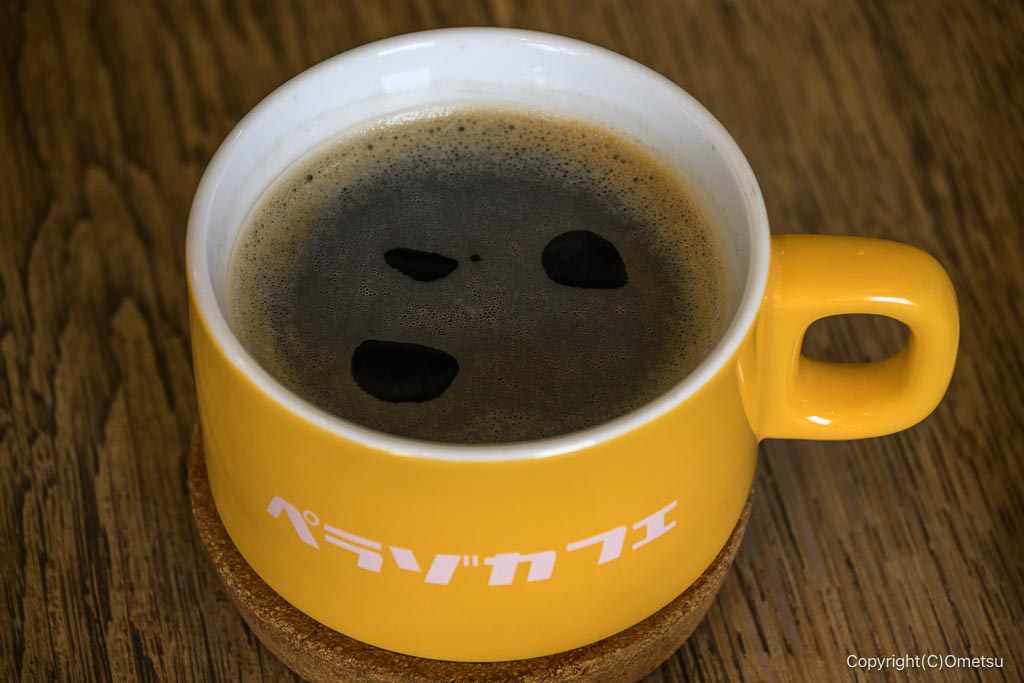 羽村・ペラゾカフェの、コーヒー